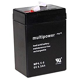 Multipower 6V 4.5Ah Loodaccu