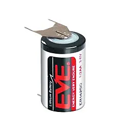 EVE ER14250/PFR / 1/2AA - 3.6V 3 pin