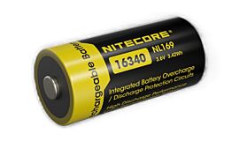 Nitecore 16340 NL169 950mAh (protected) - 2A