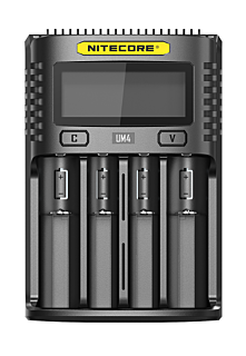 Nitecore UM4 USB batterijlader