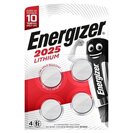 4x Energizer CR2025 - 3V