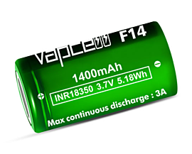 Vapcell F14 INR18350 1400mAh - 3A