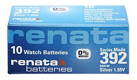 10x Renata 392 (SR41W) - 1.55V verlopen datum