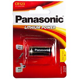 CR123A Panasonic Photo Power - blister - 3V