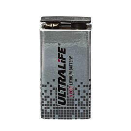 9V Ultralife lithium