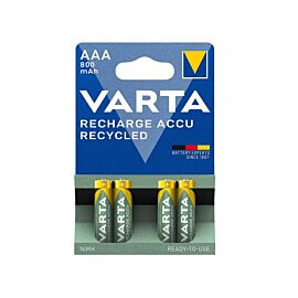 4 AAA Varta Recharge Accu Power - 800mAh 